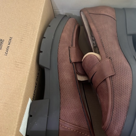 Naturalizer SOUL OPHELIA LUG SOLE LOAFER Brown 7.5 W - Picture 3 of 7